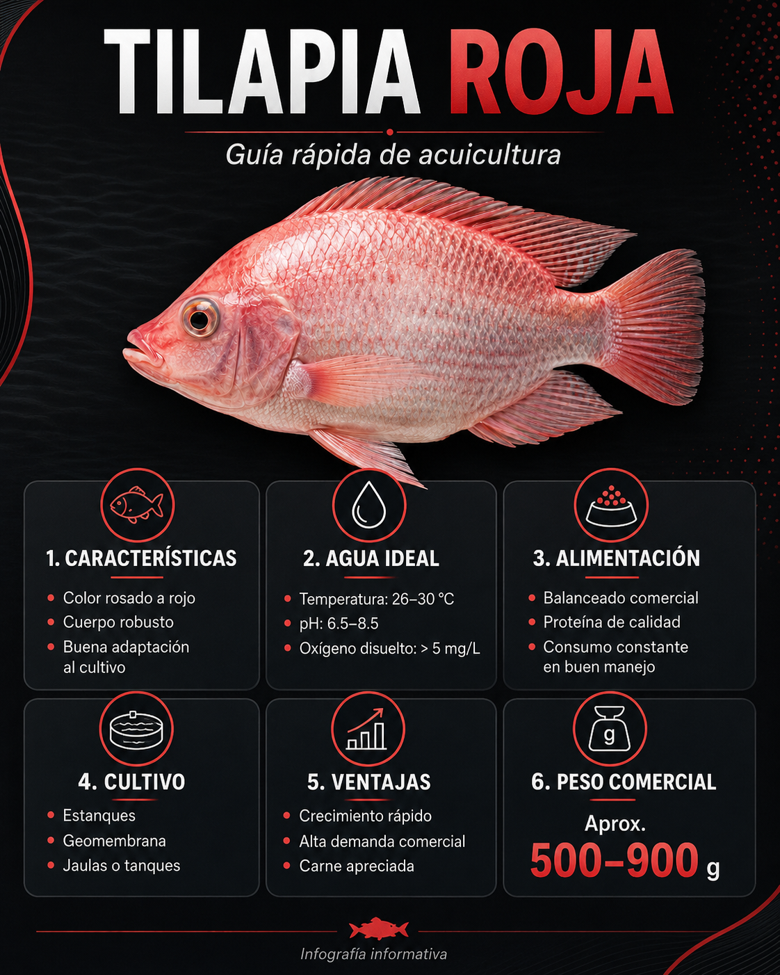 Tilapia roja 6
